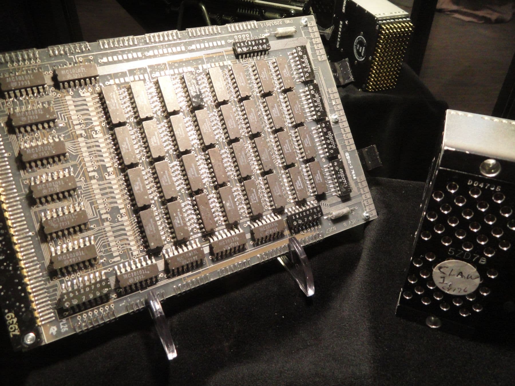 Inductors and capacitors on a circuit board
